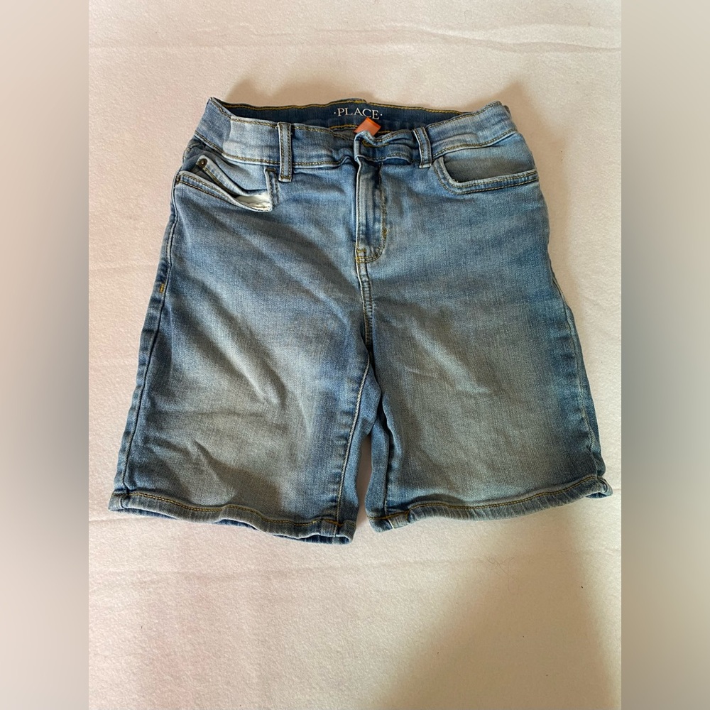 Boys Denim Blue Jean Shorts Size 10